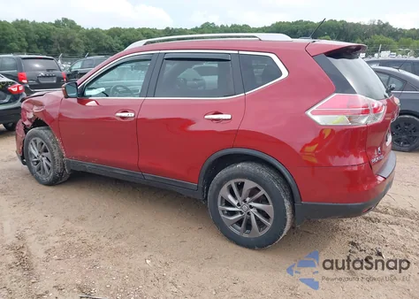 2016 Nissan Rogue Sl z USA, uszkodzony, nr VIN 5N1AT2MV1GC734793